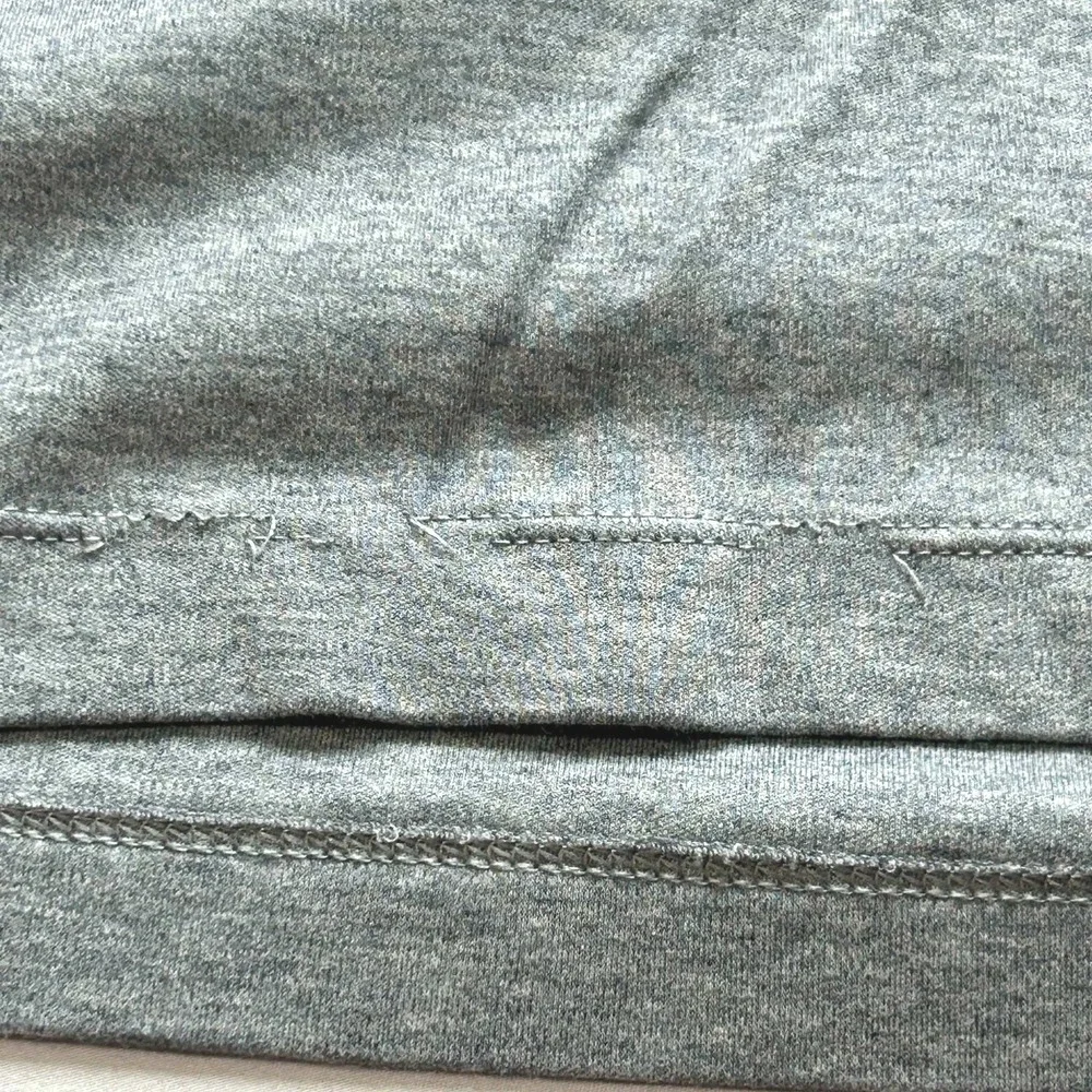Banana Republic Mens XL Grey 100% Cotton Quarter Zip Pullover Sweater Top